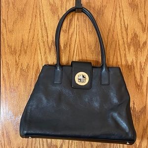 Kate Spade black leather purse